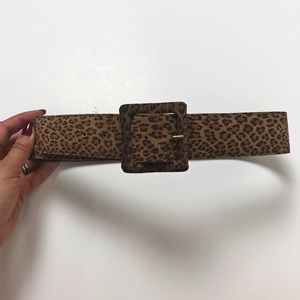 Animal Print Belt